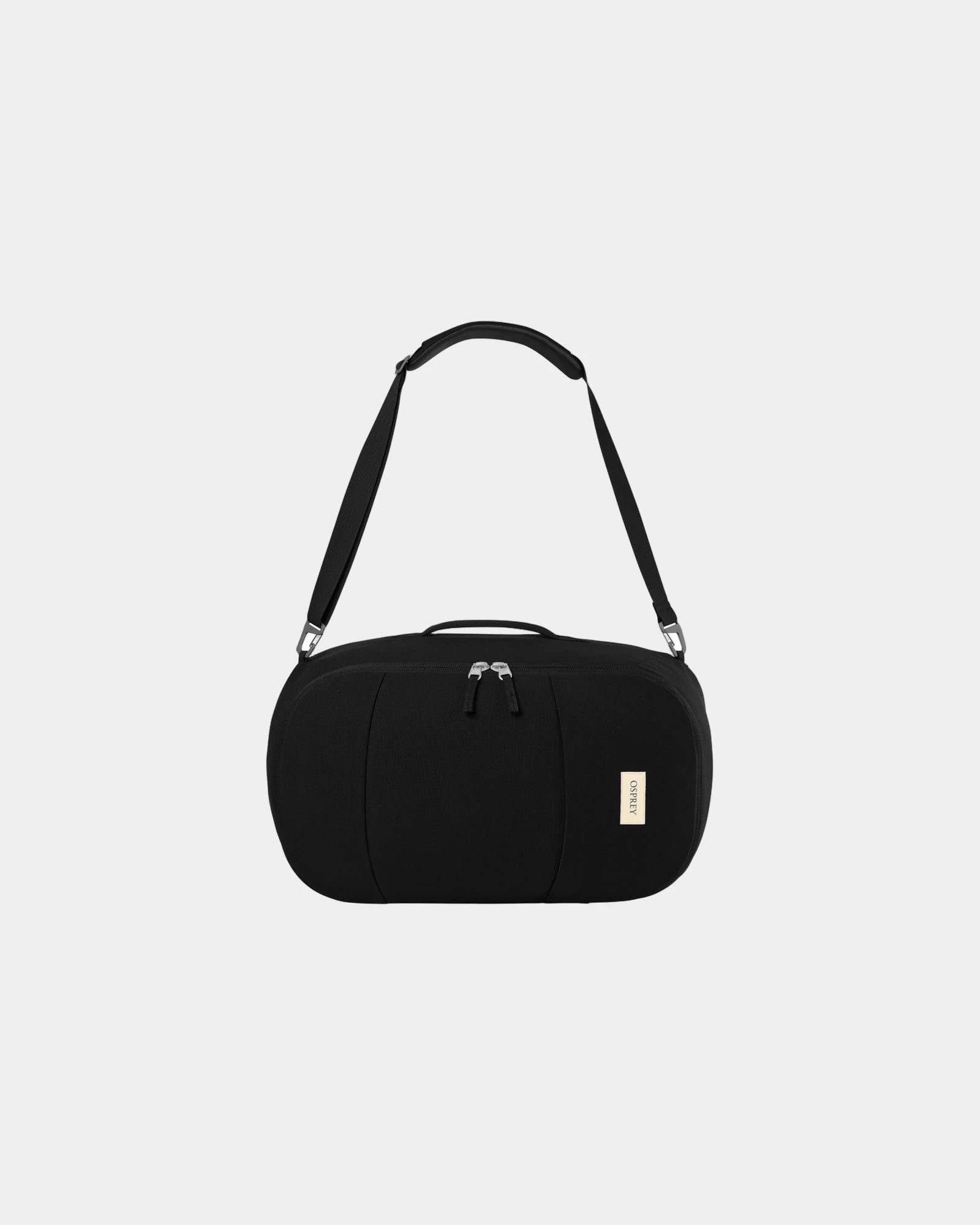 Branded recycled duffel pack with laptop sleeve 16" - 1